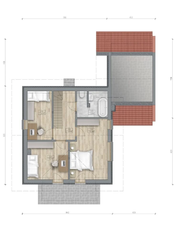 Luksusowy dom położony w spokojnym Kębłowie Nowowiejskim